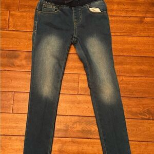 Cat &‎ Jack Girls Skinny Stretch Blue Denim Pants Size 7
